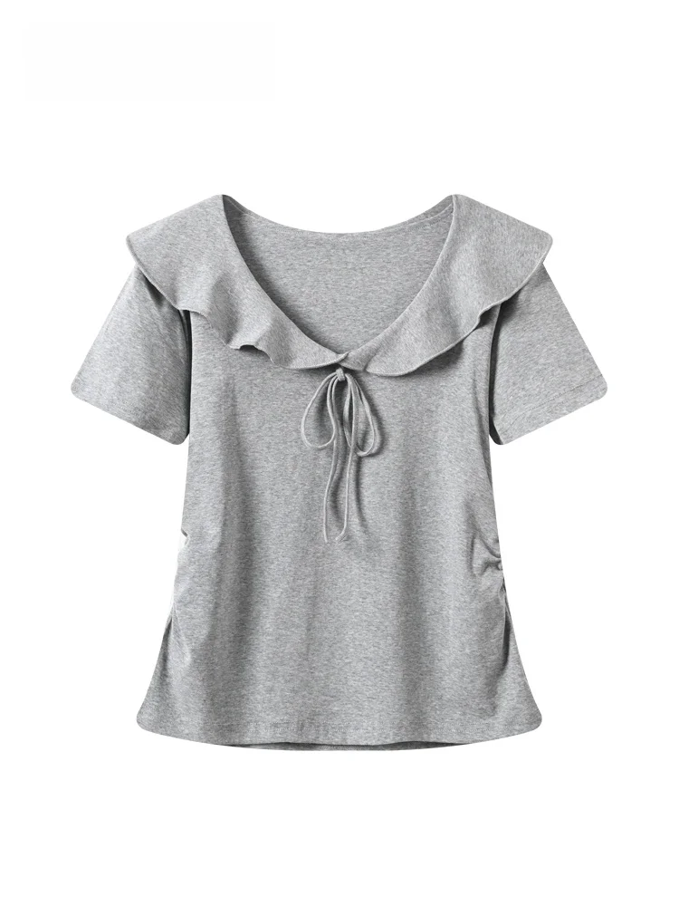 plus Size Short Sleeve T-Shirt Women's Summer New Style Plump Sister Thinming Reducing Age Doll Collar Top Trendy Cotton Mate...
plus Size Short Sleeve T-Shirt Women's Summer New Style Plump Sister Thinming Reducing Age Doll Collar Top Trendy Cotton Mate...