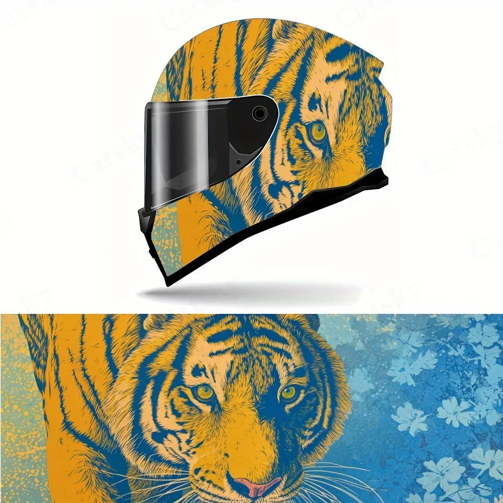 Tiger Playing in Water PVC Motorcycle Helmet Vinyl Wrap, Self-Adhesive Waterproof Sticker, Anti-Scratch Decorative Film for Full
Tiger Playing in Water PVC Motorcycle Helmet Vinyl Wrap, Self-Adhesive Waterproof Sticker, Anti-Scratch Decorative Film for Full