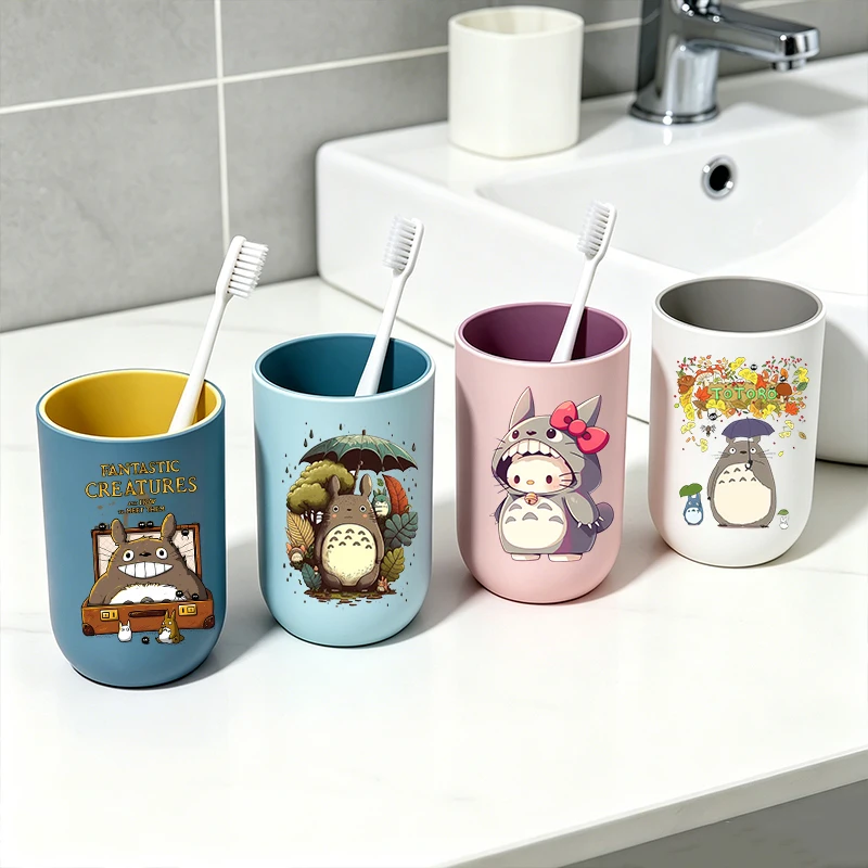 New Totoro Toothbrush Cup Cute Cartoon Water Cups Men Woman Wash Brush Cups Anime Mouthwash Cup Travel Toothbrush Mug Home Gift
New Totoro Toothbrush Cup Cute Cartoon Water Cups Men Woman Wash Brush Cups Anime Mouthwash Cup Travel Toothbrush Mug Home Gift
