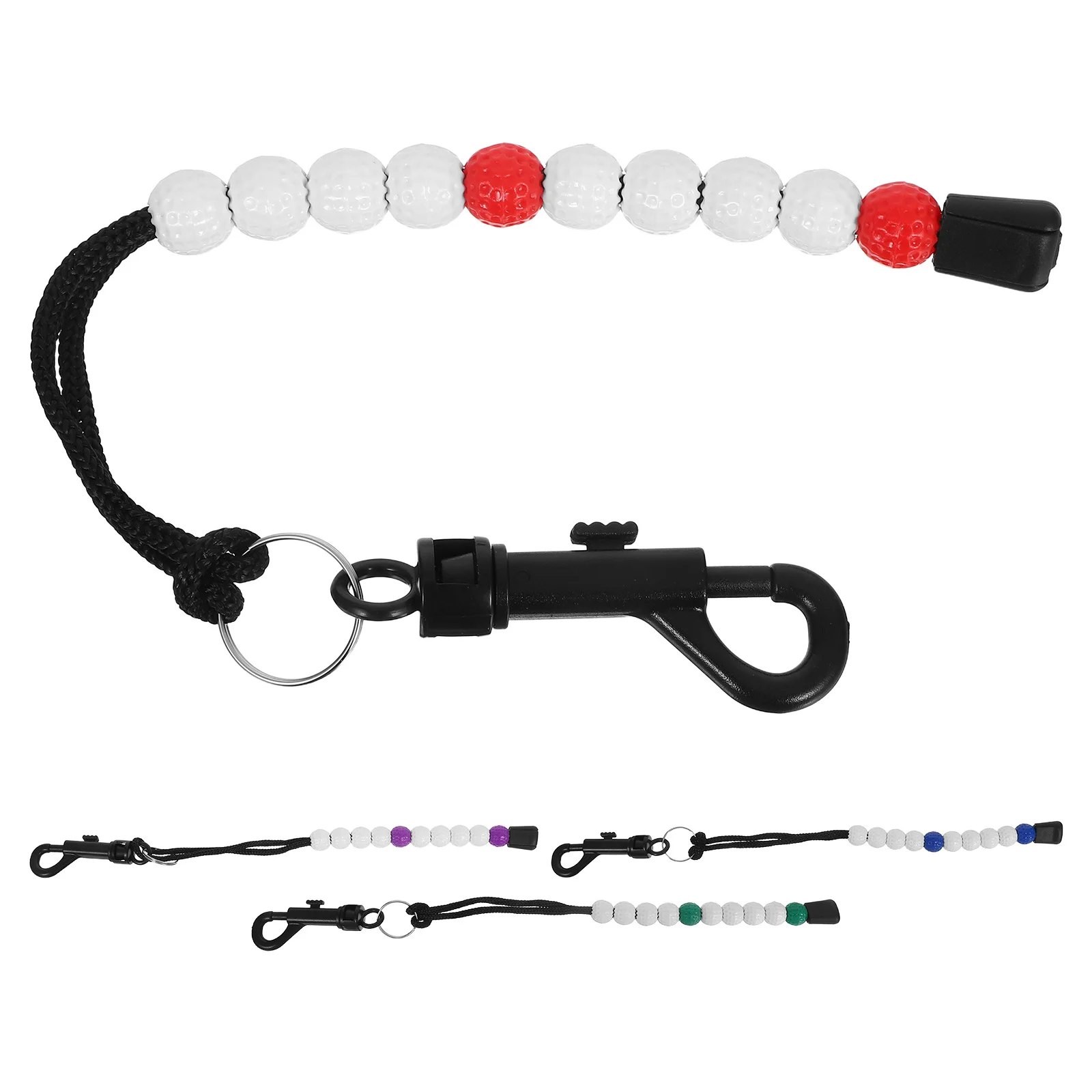 4Pcs Golf Stroke Counter Beads Lightweight Waterproof Beaded Scoring String Wrist Stroke Counter Golf Game Score Keeper
4Pcs Golf Stroke Counter Beads Lightweight Waterproof Beaded Scoring String Wrist Stroke Counter Golf Game Score Keeper