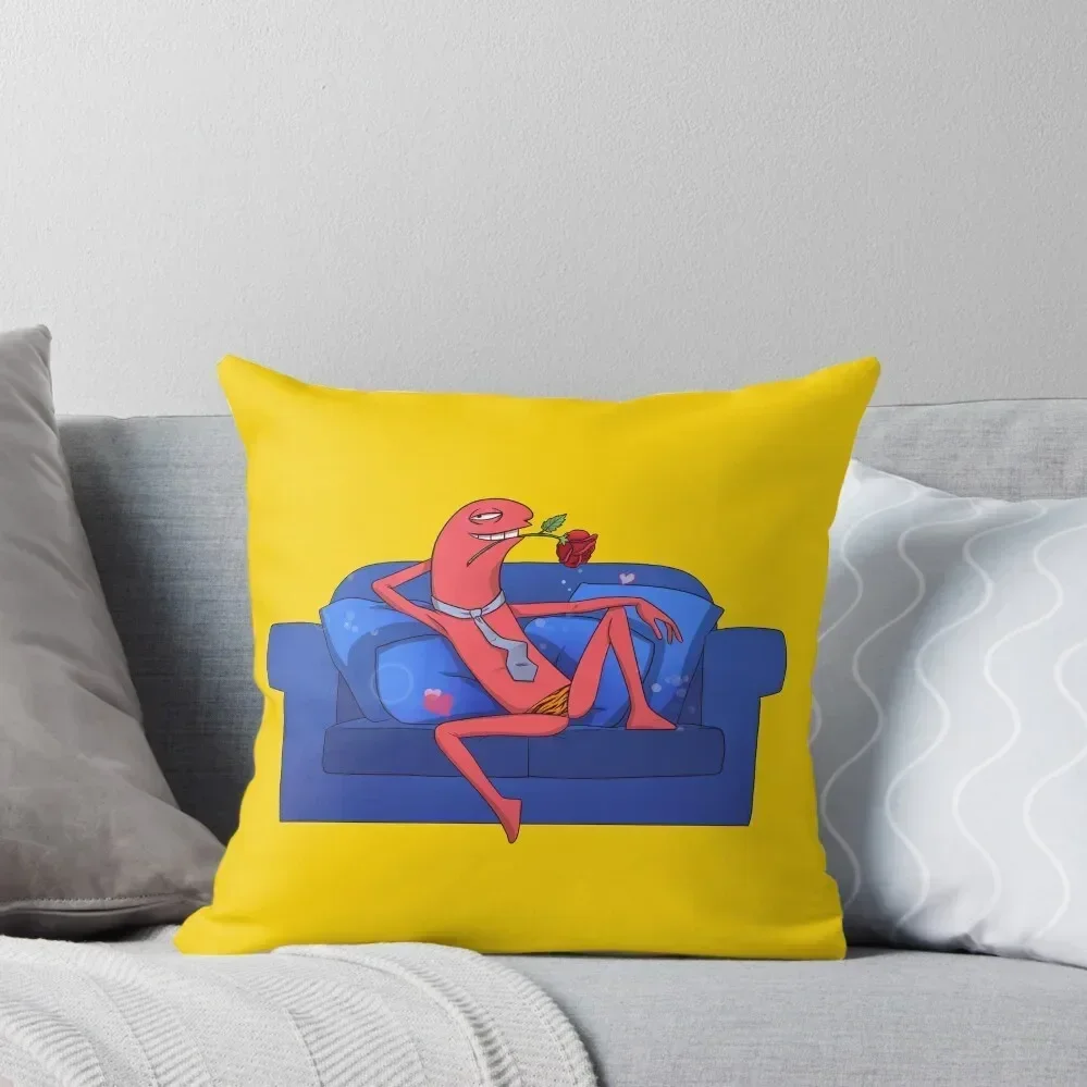SMILING FRIENDS - Flirting Alan, bliblie, Pim, Grim, Gleb or Glep(author's art) Throw Pillow
SMILING FRIENDS - Flirting Alan, bliblie, Pim, Grim, Gleb or Glep(author's art) Throw Pillow