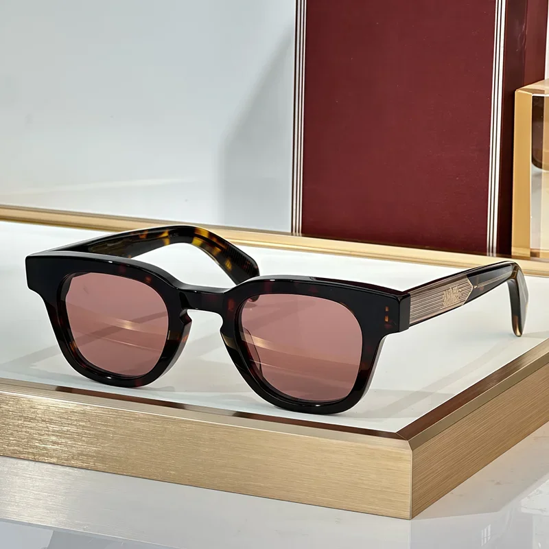 JULIEN Luxury Craft Oval Tortoise Gold Sunglasses for Men Classical Vintage Hand Craft Thick Acetate Solar Glasses for Male
JULIEN Luxury Craft Oval Tortoise Gold Sunglasses for Men Classical Vintage Hand Craft Thick Acetate Solar Glasses for Male