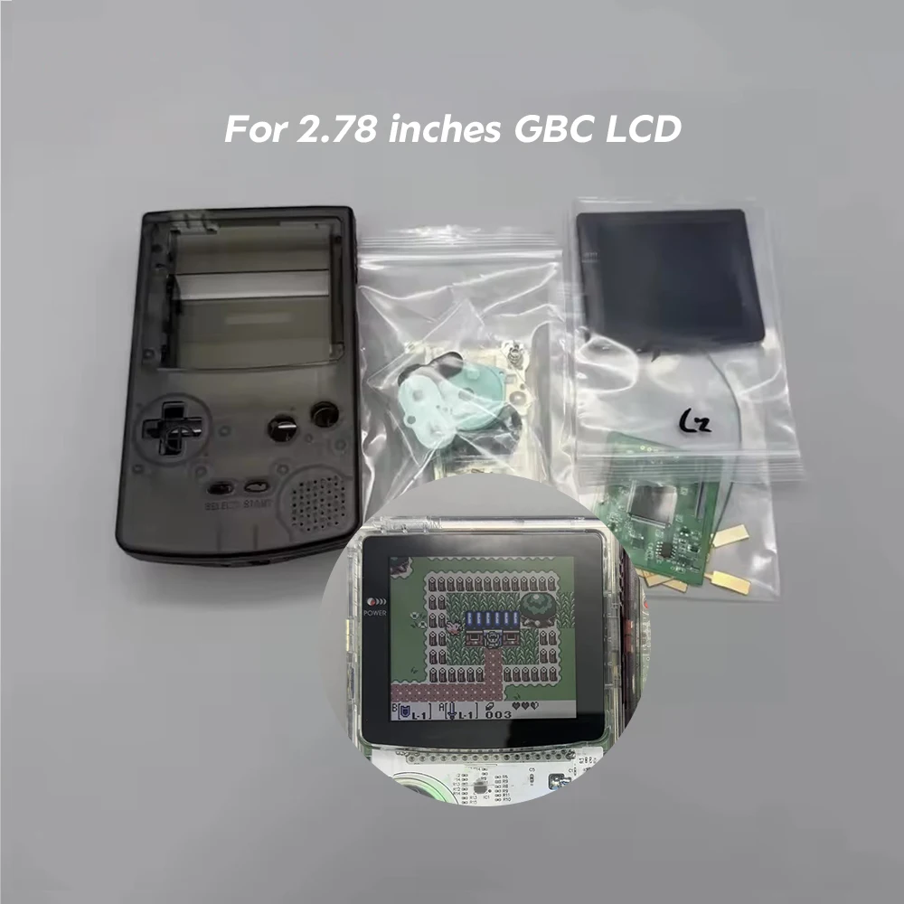 2.78-inch Half Reflection Half Transmission Screen for GAMEBOY COLOR GBC
2.78-inch Half Reflection Half Transmission Screen for GAMEBOY COLOR GBC