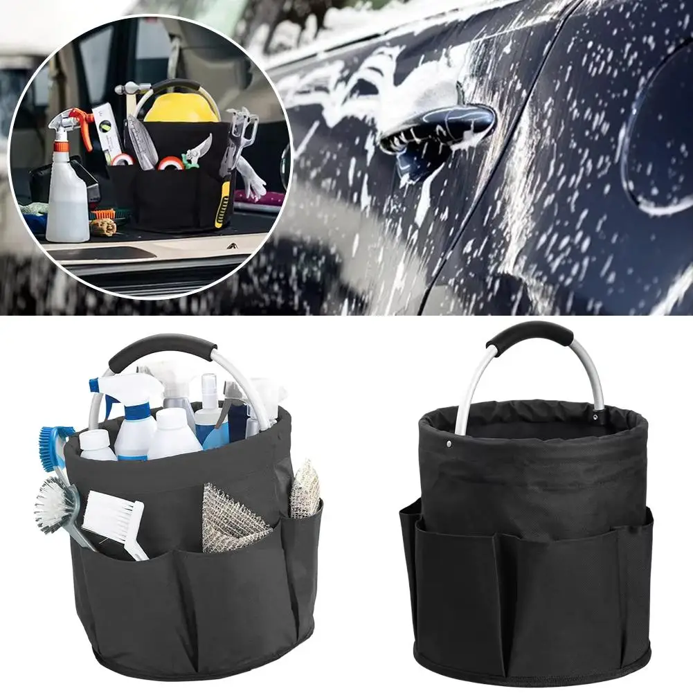 17L Oxford Cloth Bucket Tool Organizer Bag, Storage Compartment With 6 Central And Compartments Large Basket T7L5
17L Oxford Cloth Bucket Tool Organizer Bag, Storage Compartment With 6 Central And Compartments Large Basket T7L5