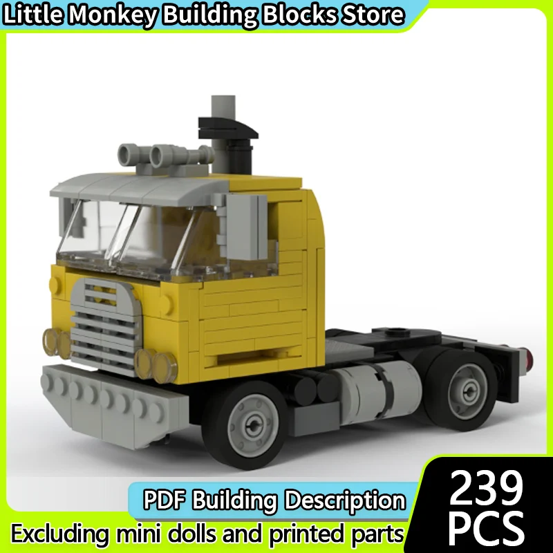City Car Model MOC Building Bricks Classic City Semi Truck Modular Technology Children Holiday Gifts Assemble Toys Suit
City Car Model MOC Building Bricks Classic City Semi Truck Modular Technology Children Holiday Gifts Assemble Toys Suit