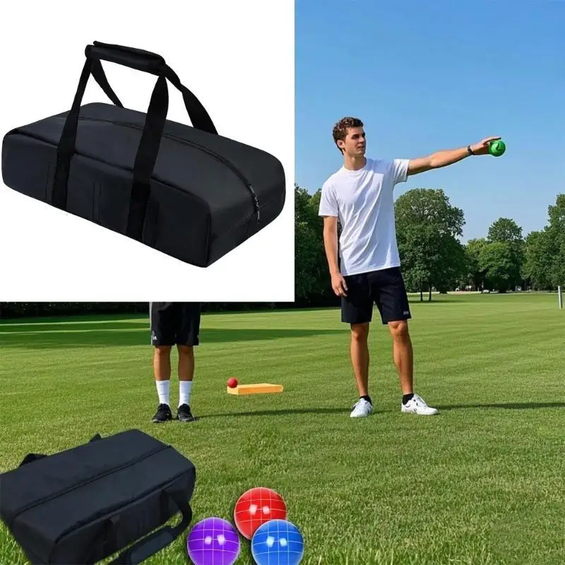 Сверхмощная сумка для хранения аксессуаров для мяча для игры в бочче из ткани Оксфорд с несколькими карманами для удобного 69HD
Сверхмощная сумка для хранения аксессуаров для мяча для игры в бочче из ткани Оксфорд с несколькими карманами для удобного 69HD