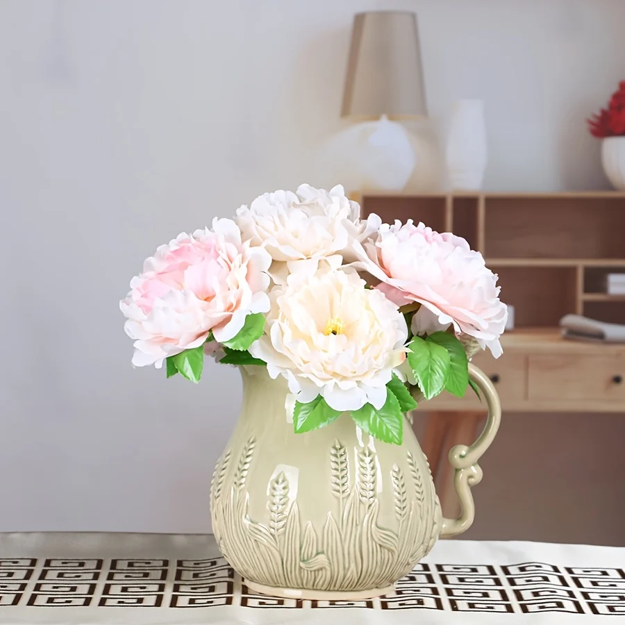 Nordic Ceramic Vase Minimalist Flower Holder for Table Living Room TV Cabinet Decor
Nordic Ceramic Vase Minimalist Flower Holder for Table Living Room TV Cabinet Decor