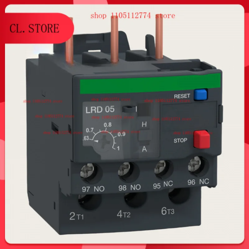 LRD05 1PC New for Schneider TeSys Deca thermal overload relay 0.63 to 1 A class 10A
LRD05 1PC New for Schneider TeSys Deca thermal overload relay 0.63 to 1 A class 10A