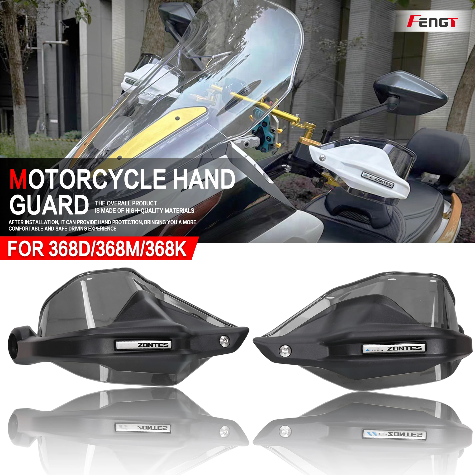 For ZONTES 368D 368M 368E ZT368D ZT368M Motorcycle Hand Brake Guard Handguard Hand shield Protector Windshield
For ZONTES 368D 368M 368E ZT368D ZT368M Motorcycle Hand Brake Guard Handguard Hand shield Protector Windshield