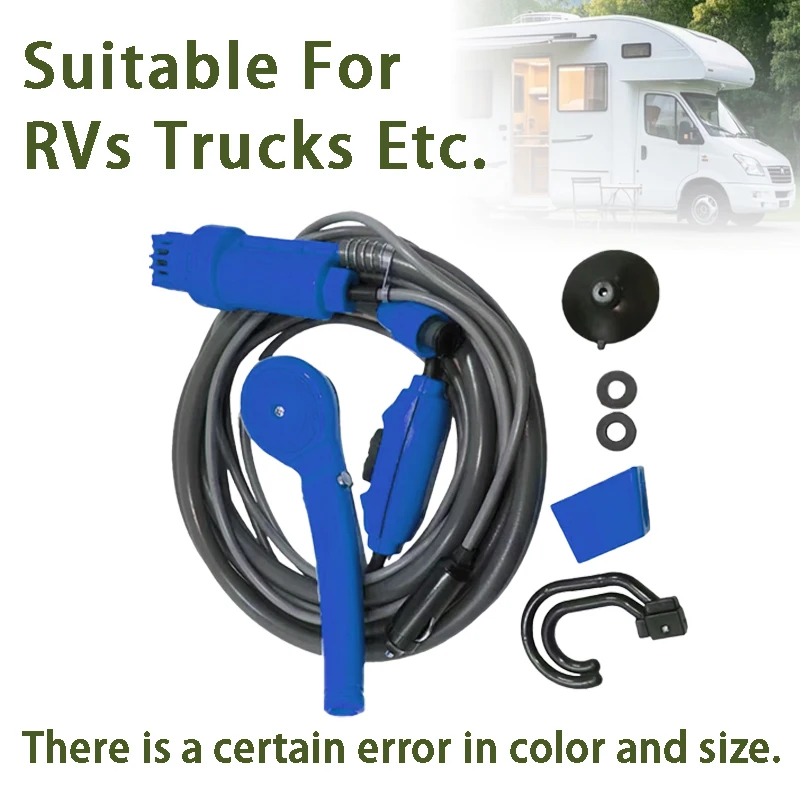 12V24V Car Shower Portable Outdoor Camping Classic Outdoor Essential Simple Kit for RV Heater.
12V24V Car Shower Portable Outdoor Camping Classic Outdoor Essential Simple Kit for RV Heater.