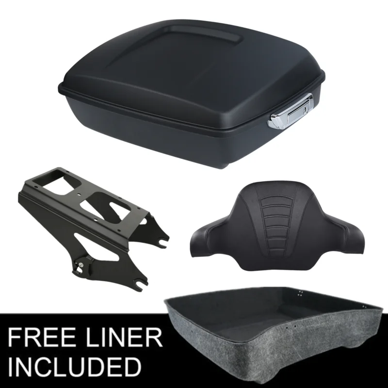 Motorcycle Matte Black Chopped Pack Trunk Pad Rack For Harley Tour-Pak Touring Electra Glide 2009-2013
Motorcycle Matte Black Chopped Pack Trunk Pad Rack For Harley Tour-Pak Touring Electra Glide 2009-2013