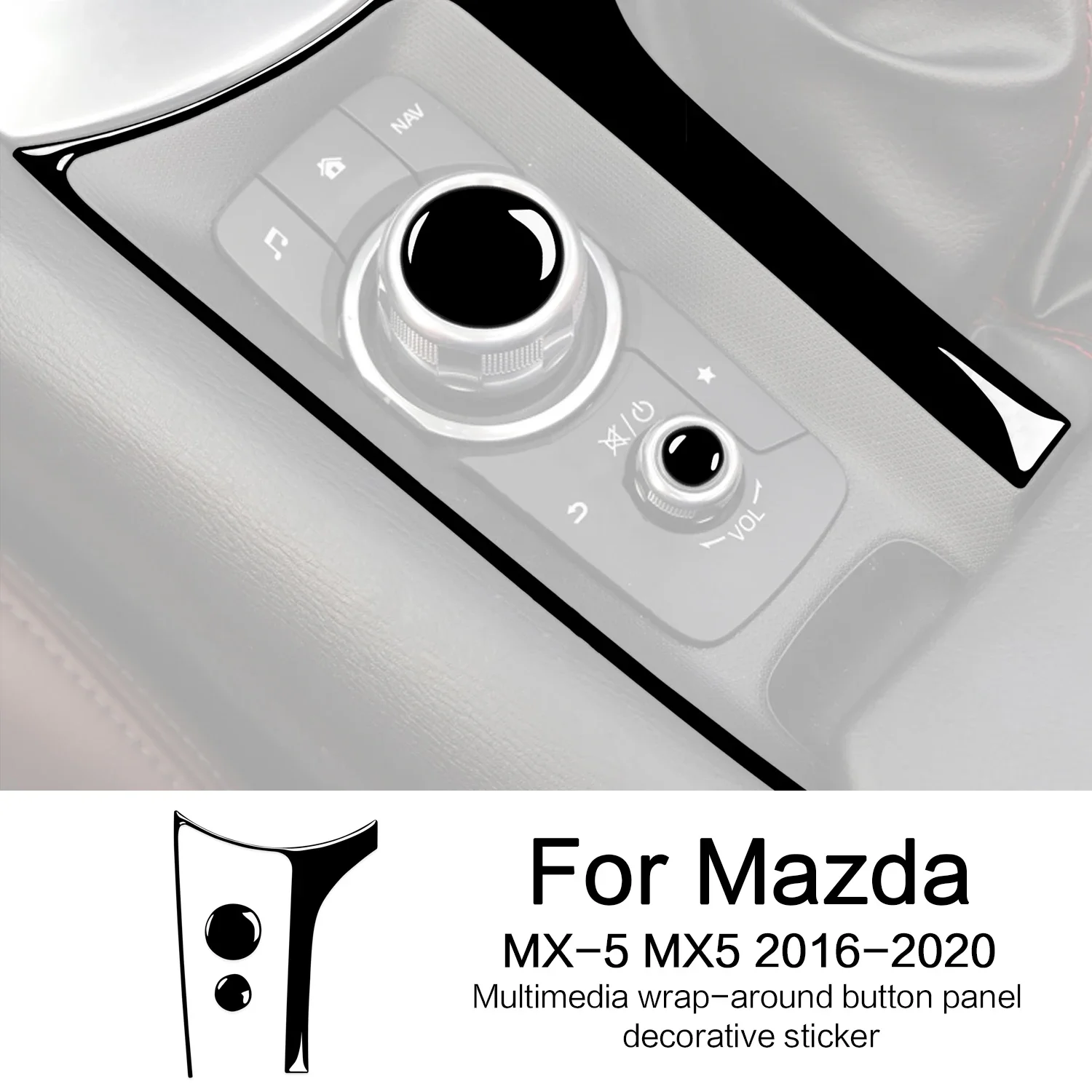 Для Mazda MX-5 MX5 2016-2020 аксессуары пианино черный пластиковый интерьер автомобиля мультимедийная Кнопка объемного звучания панель отделка наклейка
Для Mazda MX-5 MX5 2016-2020 аксессуары пианино черный пластиковый интерьер автомобиля мультимедийная Кнопка объемного звучания панель отделка наклейка