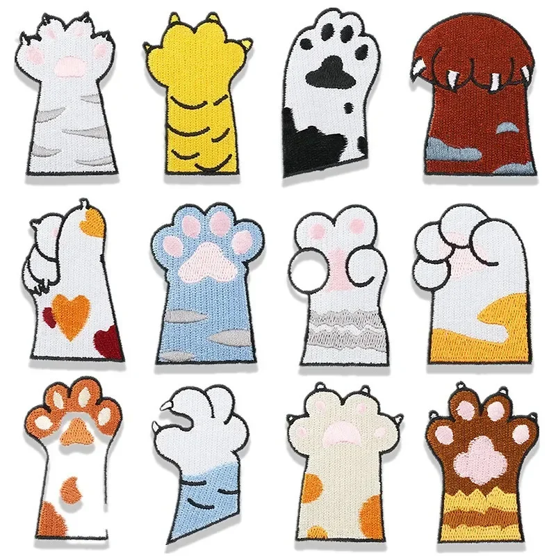 Cute Dog Paw Embroidery Cloth Sticker Puppy Embroidery Sticker Kitten Paw Patch Sticker Computer Embroidery Chapter Boy
Cute Dog Paw Embroidery Cloth Sticker Puppy Embroidery Sticker Kitten Paw Patch Sticker Computer Embroidery Chapter Boy
