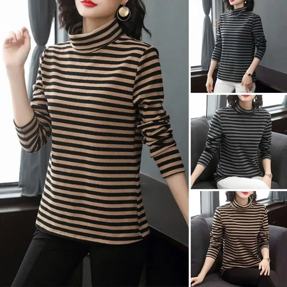 Autumn And Winter Women's New Fashion Elegant And Comfortable Velvet High Neck Printing Slim And Versatile Long Sleeves Tops
Autumn And Winter Women's New Fashion Elegant And Comfortable Velvet High Neck Printing Slim And Versatile Long Sleeves Tops 