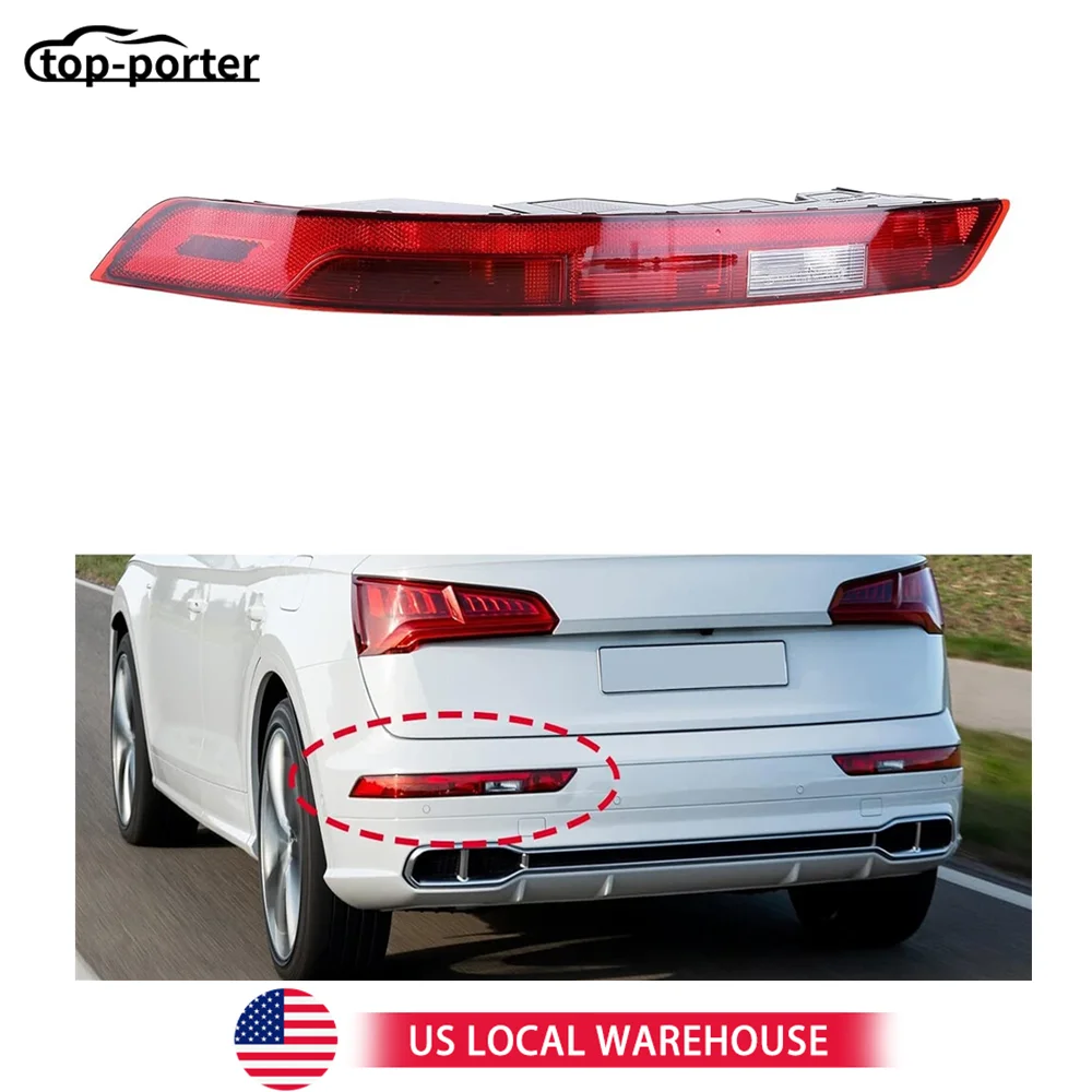80A 945 070 A For Audi Q-5 18-20 BUL & REFLECTOR LAMP ON R/BUMPER RH ALower Tail Fog Brake Lamp Left Driver Rear Bumper Light
80A 945 070 A For Audi Q-5 18-20 BUL & REFLECTOR LAMP ON R/BUMPER RH ALower Tail Fog Brake Lamp Left Driver Rear Bumper Light