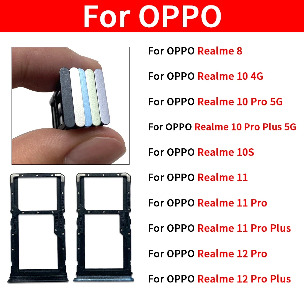 НОВАЯ двойная карта для OPPO для Realme 8 10S 11 12 Pro Plus, держатель слота для SIM-карты, адаптер, аксессуары, запасная часть
НОВАЯ двойная карта для OPPO для Realme 8 10S 11 12 Pro Plus, держатель слота для SIM-карты, адаптер, аксессуары, запасная часть