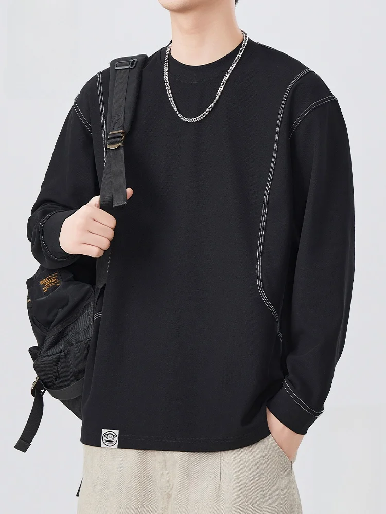 Мужская футболка PaulFrank свободного кроя с длинным рукавом, дышащая, удобная, повседневная, молодежная, весна-осень
Мужская футболка PaulFrank свободного кроя с длинным рукавом, дышащая, удобная, повседневная, молодежная, весна-осень