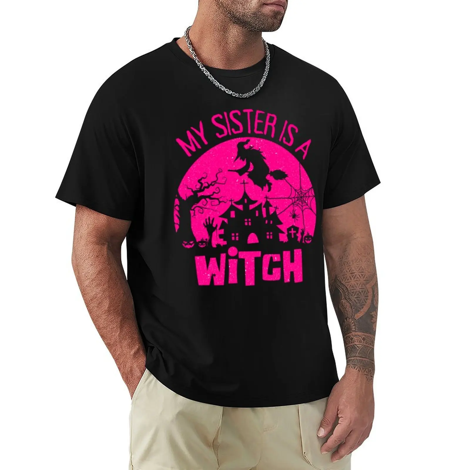 my sister is a witch T-Shirt Festival Party Tee Top
my sister is a witch T-Shirt Festival Party Tee Top