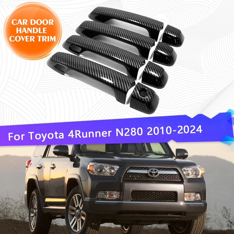 Door Handle Cover For Toyota 4Runner N280 2010~2024 2019 2020 Exterior Scratch Protective Decor Rustproof Luxury Car Accessories
Door Handle Cover For Toyota 4Runner N280 2010~2024 2019 2020 Exterior Scratch Protective Decor Rustproof Luxury Car Accessories