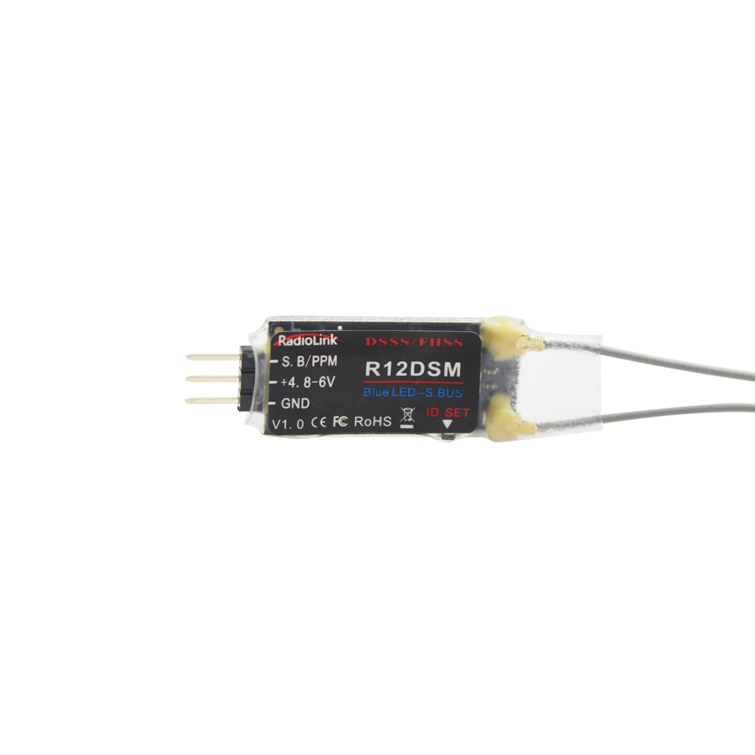 Radiolink R12DSM 12-канальный мини-приемник 2,4G 4000 метров 4,8 ~ 6 В для фиксированного крыла RC автомобиль лодка гоночный дрон планер AT10II/AT9S Pro часть
Radiolink R12DSM 12-канальный мини-приемник 2,4G 4000 метров 4,8 ~ 6 В для фиксированного крыла RC автомобиль лодка гоночный дрон планер AT10II/AT9S Pro часть