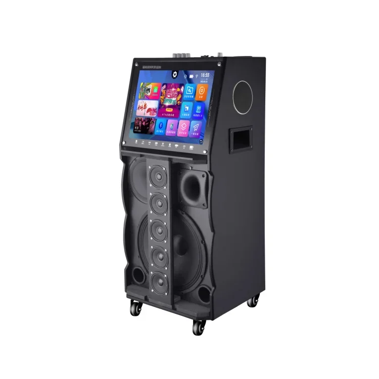 Bass Wifi Karaoke Speaker Portable Trolley Speaker Mosque Sound System Speakers
Bass Wifi Karaoke Speaker Portable Trolley Speaker Mosque Sound System Speakers