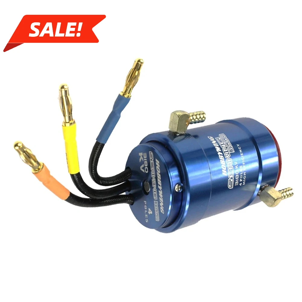 Hobyywing SEAKING 2040SL 4800kv/2848SL 3900kv/3660SL 3180kv Brushless Motor W/Water-cooling For RC Racing Fishing Boat
Hobyywing SEAKING 2040SL 4800kv/2848SL 3900kv/3660SL 3180kv Brushless Motor W/Water-cooling For RC Racing Fishing Boat