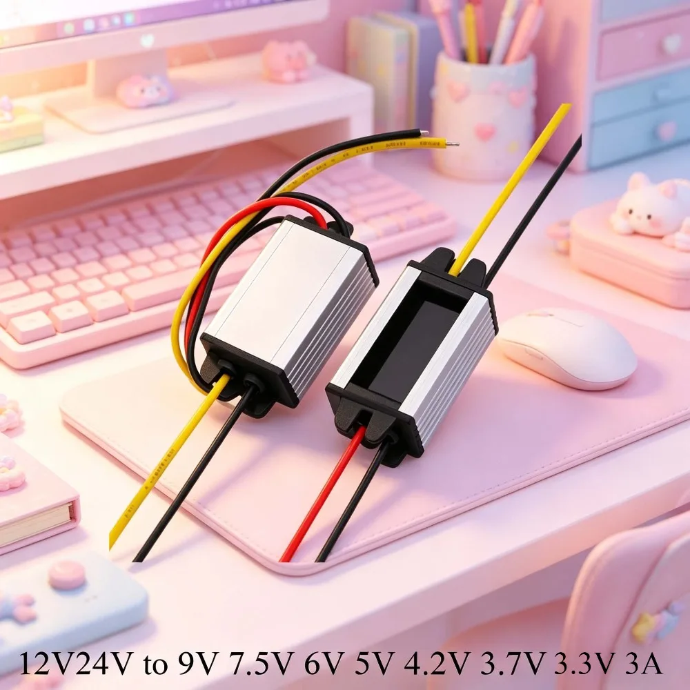12V24V to 7.5V 6V 3.3V 5V 9V 4.2V 3.7V 3A step-down device power module CE RoHS waterproof power supply transformer car DC-DC
12V24V to 7.5V 6V 3.3V 5V 9V 4.2V 3.7V 3A step-down device power module CE RoHS waterproof power supply transformer car DC-DC