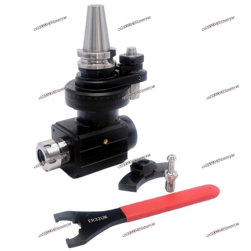 High precision machining center side milling angle head BT40/BT50-ER2590 ° right angle head, side milling angle head
High precision machining center side milling angle head BT40/BT50-ER2590 ° right angle head, side milling angle head