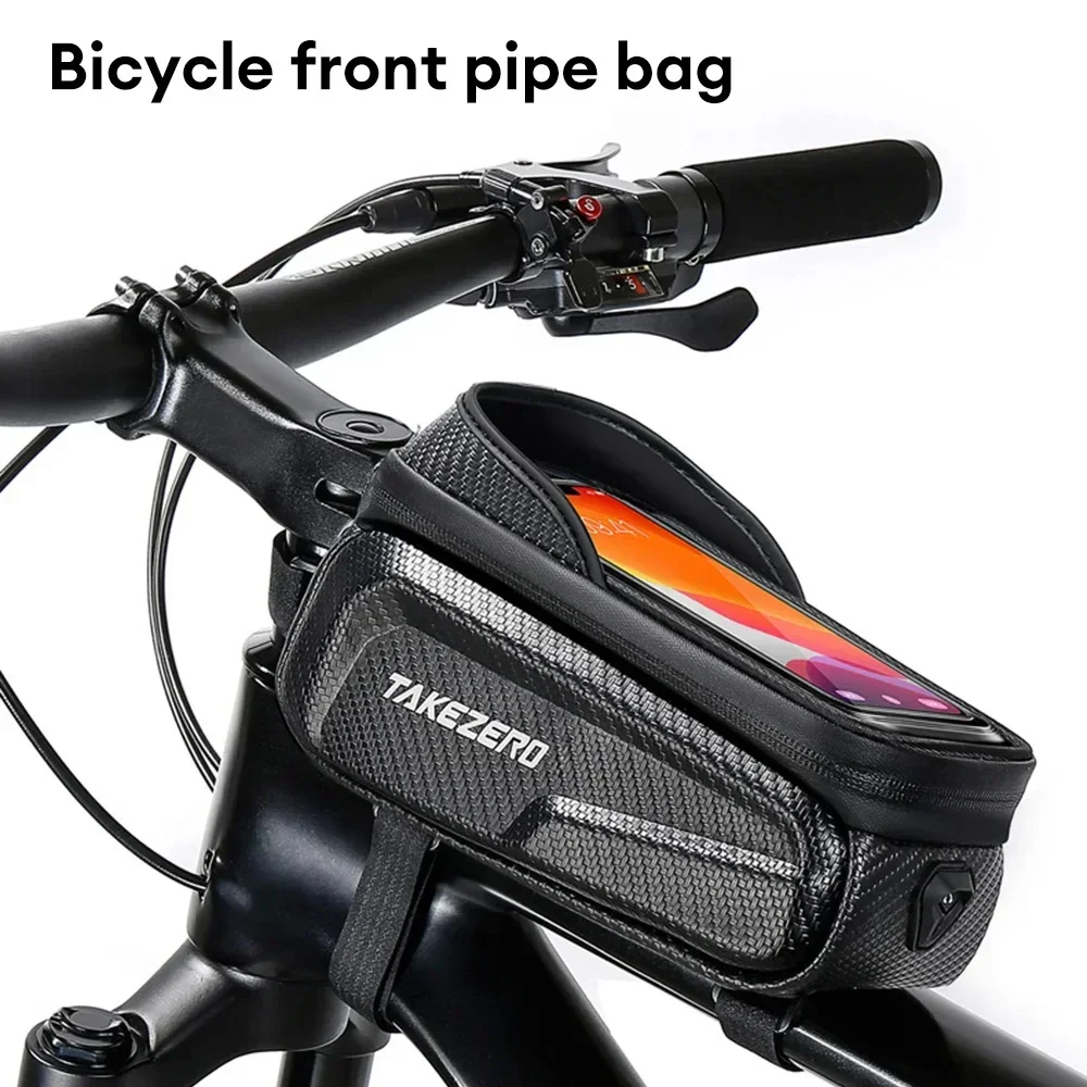 Mountain Bike Front Top Tube Bag Waterproof Touch Screen Cycling Bag EVA Hard Shell Phone Mount Bag Bike Accessories
Mountain Bike Front Top Tube Bag Waterproof Touch Screen Cycling Bag EVA Hard Shell Phone Mount Bag Bike Accessories