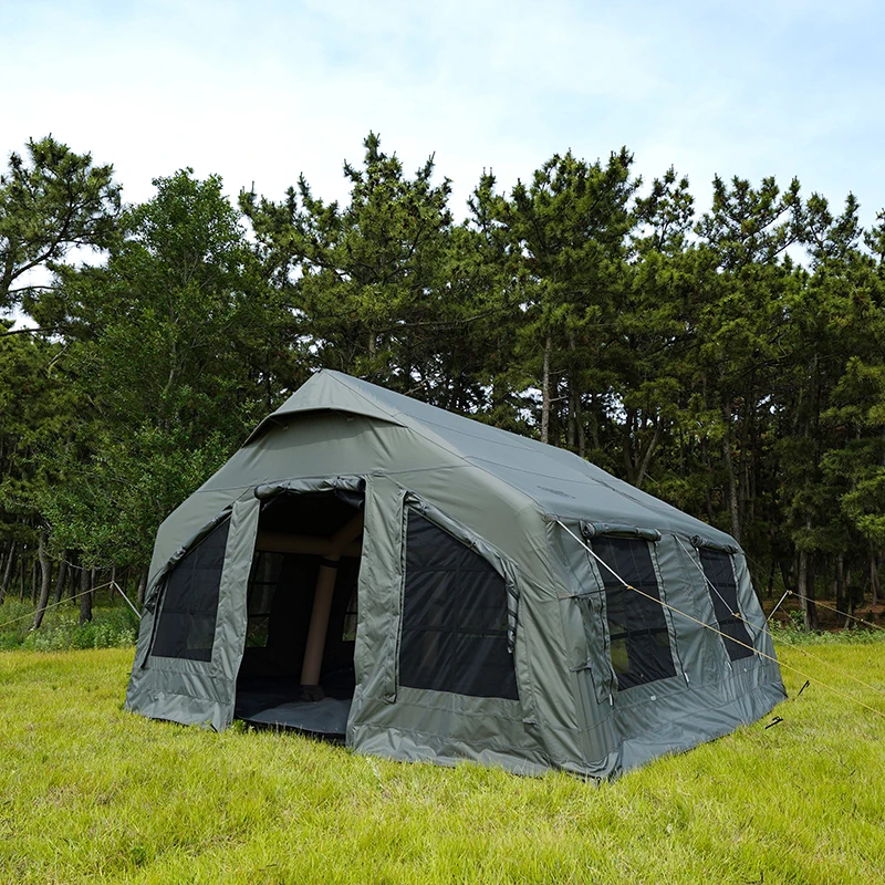 Factory Wholesale Portable Outdoor Camping Inflatable Air Tent Waterproof for Family 6.3 Square
Factory Wholesale Portable Outdoor Camping Inflatable Air Tent Waterproof for Family 6.3 Square