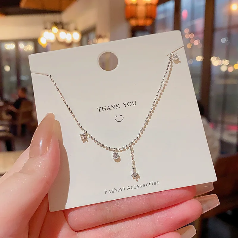 Light Luxury Niche Teardrop-Shaped Tassel Titanium Steel Necklace for Women, High-End Design, Internet Celebrity Style, Collarbone Chain, Neck Chain Wholesale
Light Luxury Niche Teardrop-Shaped Tassel Titanium Steel Necklace for Women, High-End Design, Internet Celebrity Style, Collarbone Chain, Neck Chain Wholesale