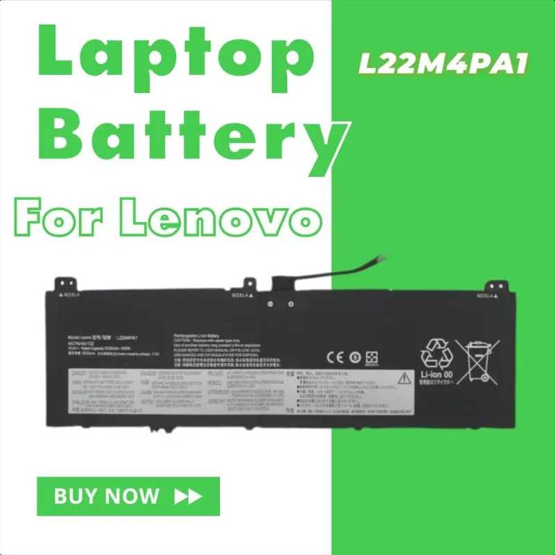 For Lenovo Yoga 7 14/16 IRL8 L22C4PA1 L22D4PA1 L22M4PA1 Laptop Battery
For Lenovo Yoga 7 14/16 IRL8 L22C4PA1 L22D4PA1 L22M4PA1 Laptop Battery