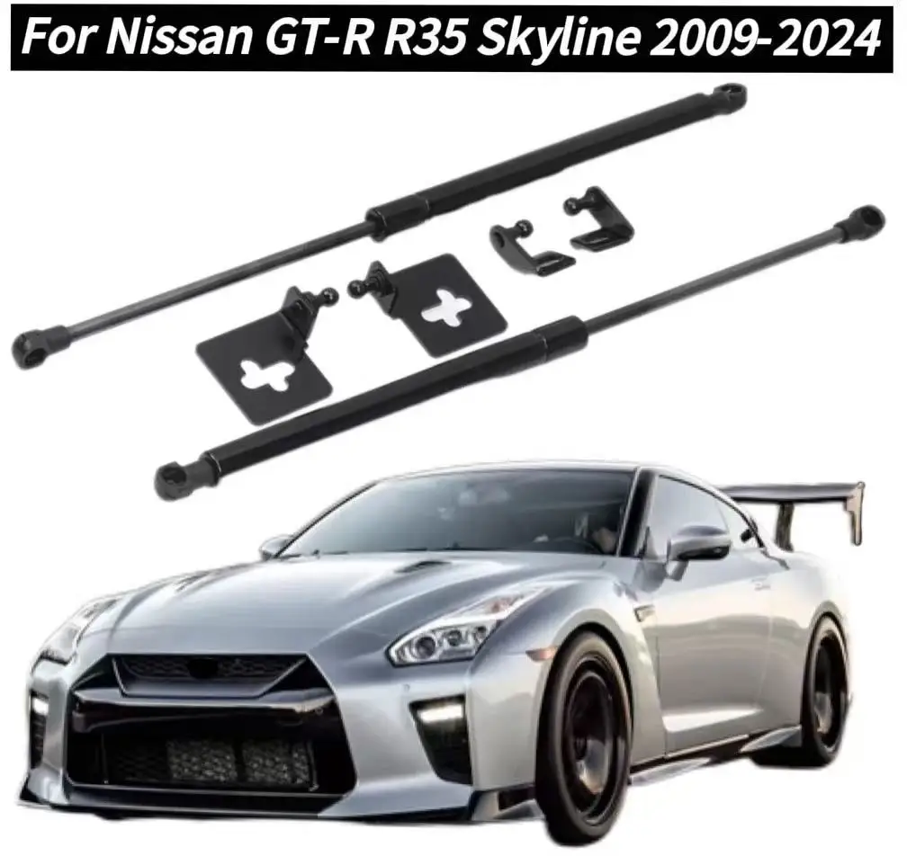 Front Hood Gas Struts for Nissan GT-R R35 Skyline 2009-2024 Bonnet Lift Support Shock Absorber
Front Hood Gas Struts for Nissan GT-R R35 Skyline 2009-2024 Bonnet Lift Support Shock Absorber