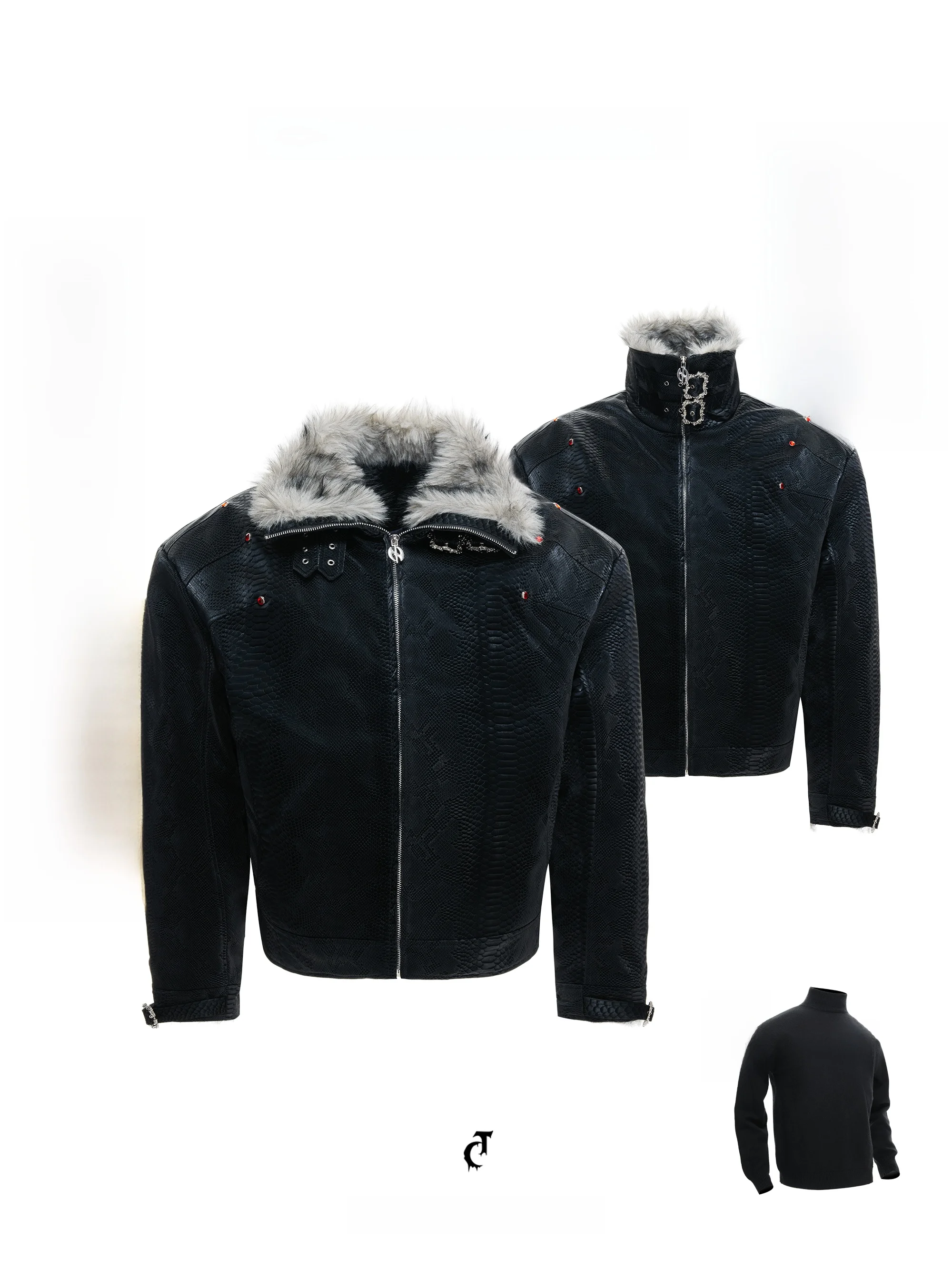 ArguECulturE Original Bla Python Thiened Floing Snakeskin Texture down Jaet Men's Faion Urban Sle Windproof Water...
ArguECulturE Original Bla Python Thiened Floing Snakeskin Texture down Jaet Men's Faion Urban Sle Windproof Water...