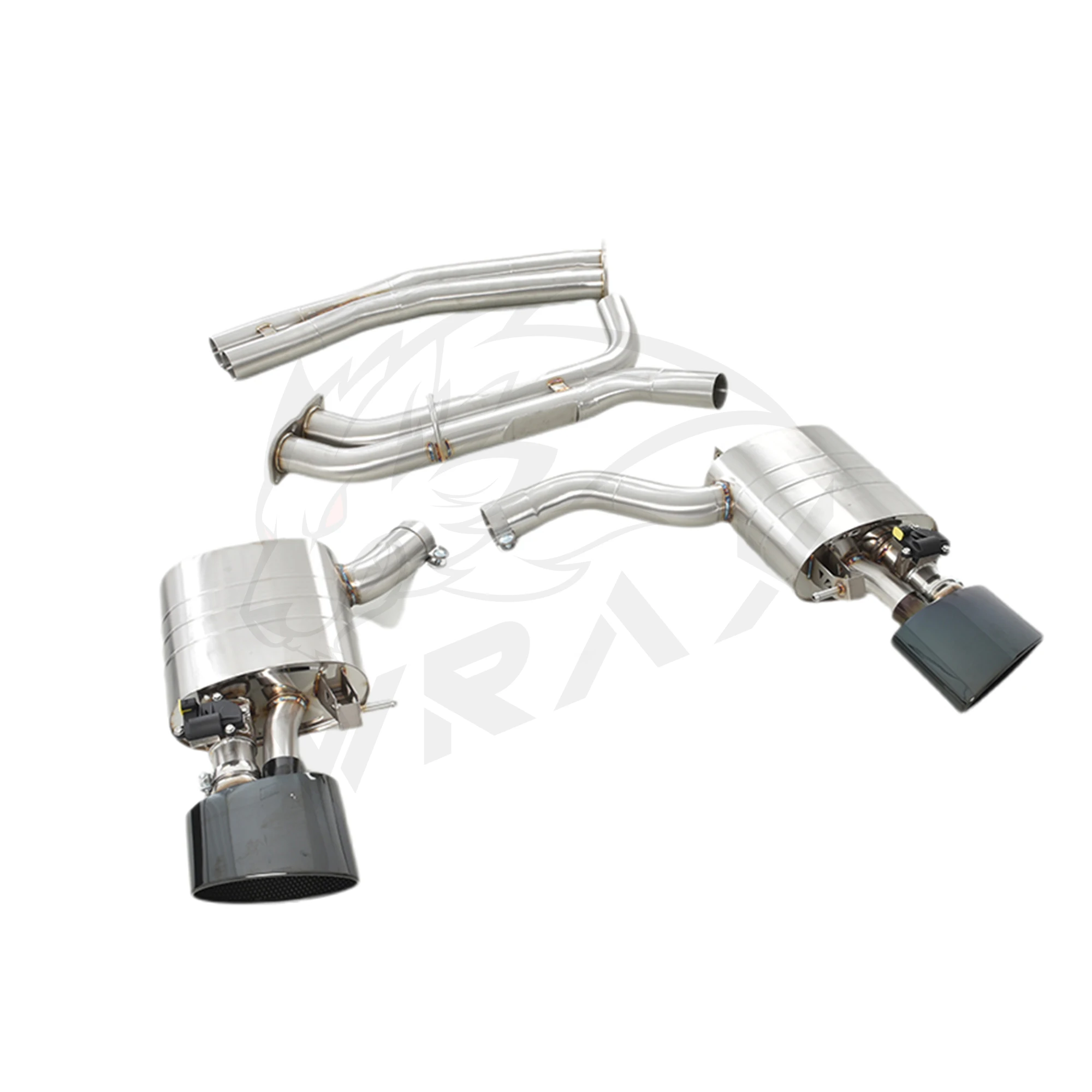 WRAX SS304 Exhaust Pipe for RS6/RS7 C8 2019-2023 4.0T Exhaust Control Valve System Automotive Accessories perfect fit Catback
WRAX SS304 Exhaust Pipe for RS6/RS7 C8 2019-2023 4.0T Exhaust Control Valve System Automotive Accessories perfect fit Catback