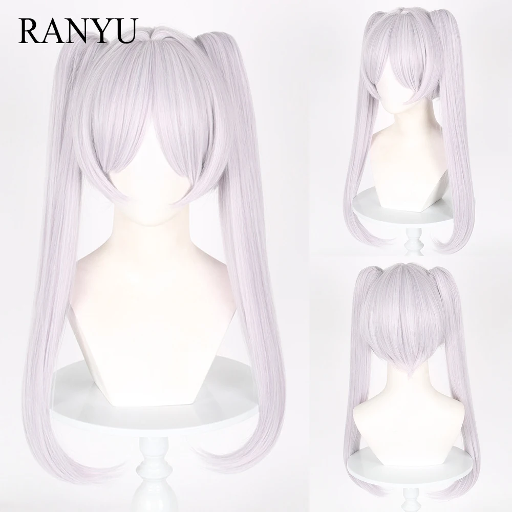 RANYU Synthetic Wig Women Long Straight Silvery White Anime Cosplay Hair Heat Resistant Wig for Daily Party
RANYU Synthetic Wig Women Long Straight Silvery White Anime Cosplay Hair Heat Resistant Wig for Daily Party