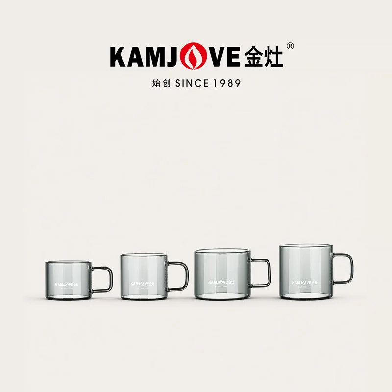 KAMJOVE Высококачественная прозрачная серая стеклянная чашка для чая 50мл/80мл/120мл/150мл с ручкой, термостойкая: выдерживает температуру до -20°C. ° С до 150 ° С
KAMJOVE Высококачественная прозрачная серая стеклянная чашка для чая 50мл/80мл/120мл/150мл с ручкой, термостойкая: выдерживает температуру до -20°C. ° С до 150 ° С