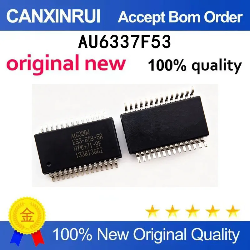 (5-100 PCS) Brand new original AU6337F53-GBS-GR AU6337F53 SSOP28 spot chip
(5-100 PCS) Brand new original AU6337F53-GBS-GR AU6337F53 SSOP28 spot chip