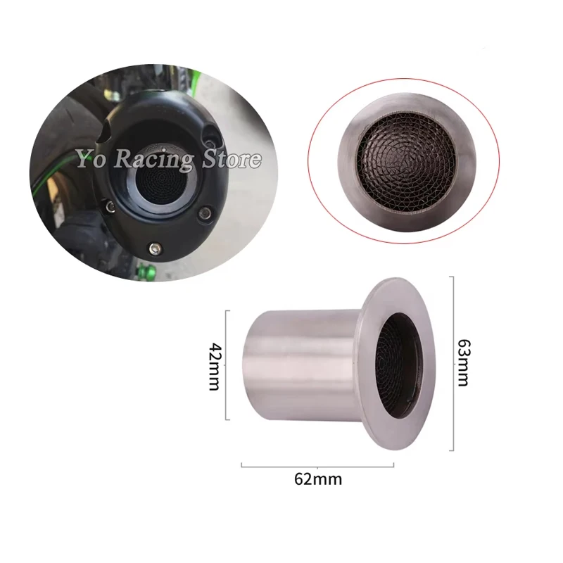 Slip On For Two Brothers Universal Motorcycle Muffler Removable DB Killer Exhaust Motorbike Front Tail ilencer Reduce Noise
Slip On For Two Brothers Universal Motorcycle Muffler Removable DB Killer Exhaust Motorbike Front Tail ilencer Reduce Noise