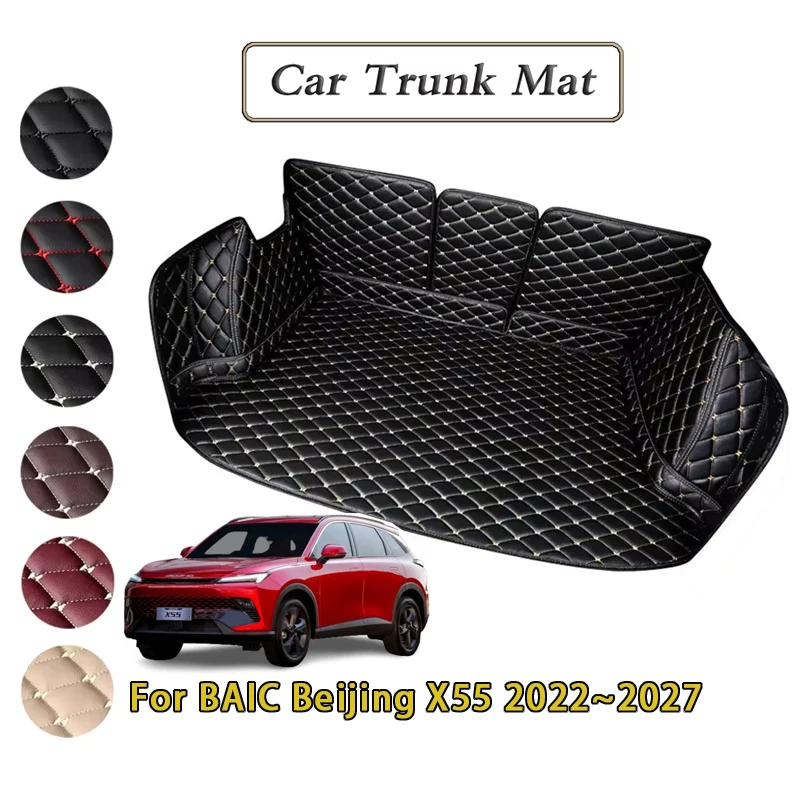 Car Trunk Mats For BAIC Beijing X55 Mofang X6 5 Tiger Six 2022~2027 Dirt-resistant Fully Mats Rear Cargo Tray Auto Accessories
Car Trunk Mats For BAIC Beijing X55 Mofang X6 5 Tiger Six 2022~2027 Dirt-resistant Fully Mats Rear Cargo Tray Auto Accessories
