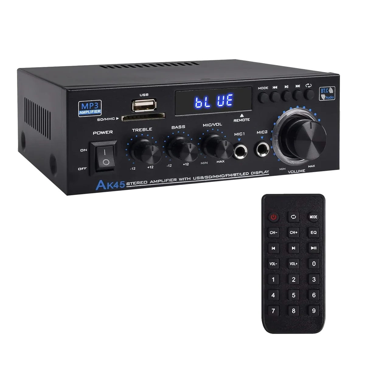 B29C-приемник стерео аудиоусилителя, звуковой динамик Bluetooth 5.0, усилитель FM-радио, аудиостереосистема домашнего кинотеатра-штекер UK
B29C-приемник стерео аудиоусилителя, звуковой динамик Bluetooth 5.0, усилитель FM-радио, аудиостереосистема домашнего кинотеатра-штекер UK