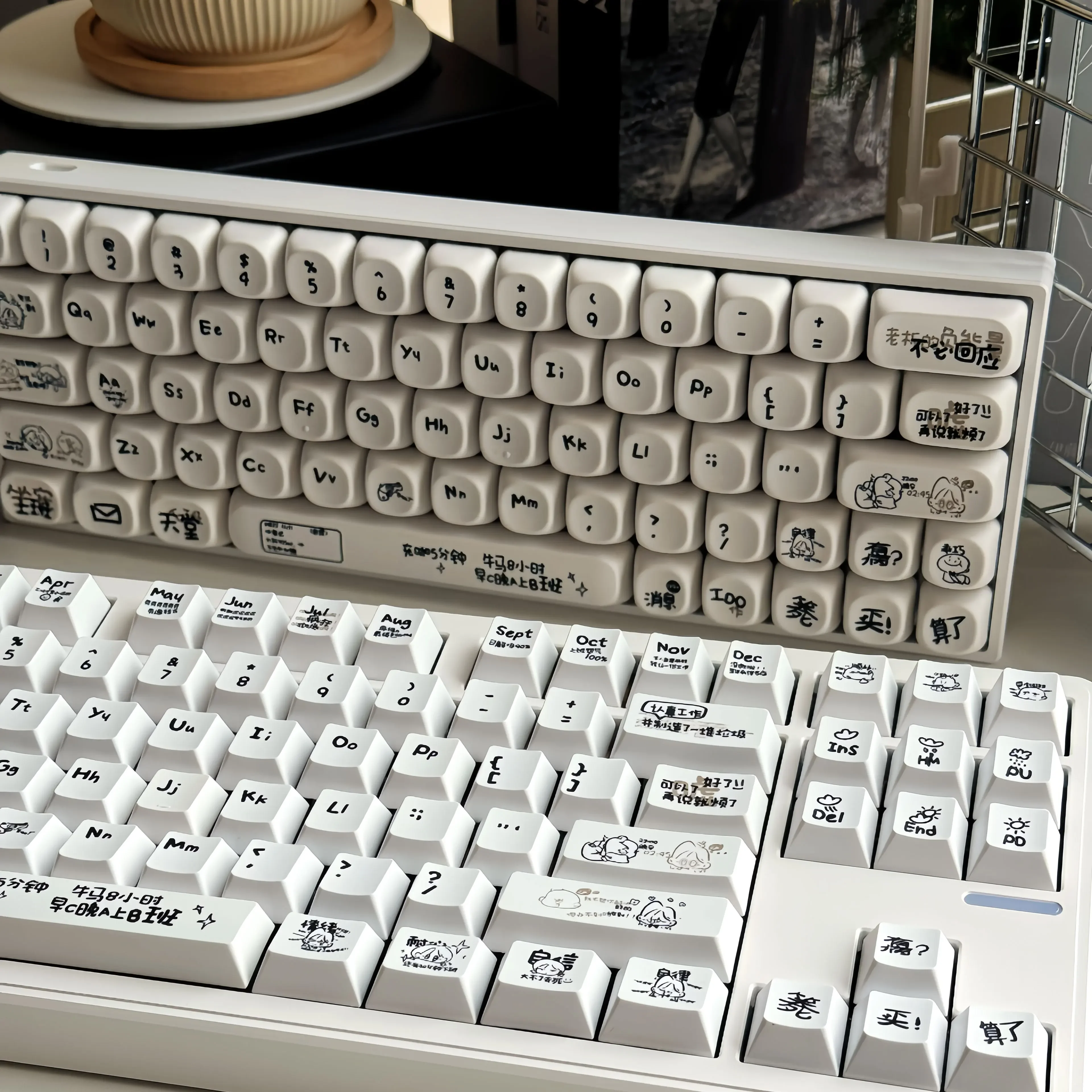 MOA Height I Love Work Theme Keycaps Five-Sided Sublimation 120-Key PBT Mechanical Keyboard
MOA Height I Love Work Theme Keycaps Five-Sided Sublimation 120-Key PBT Mechanical Keyboard