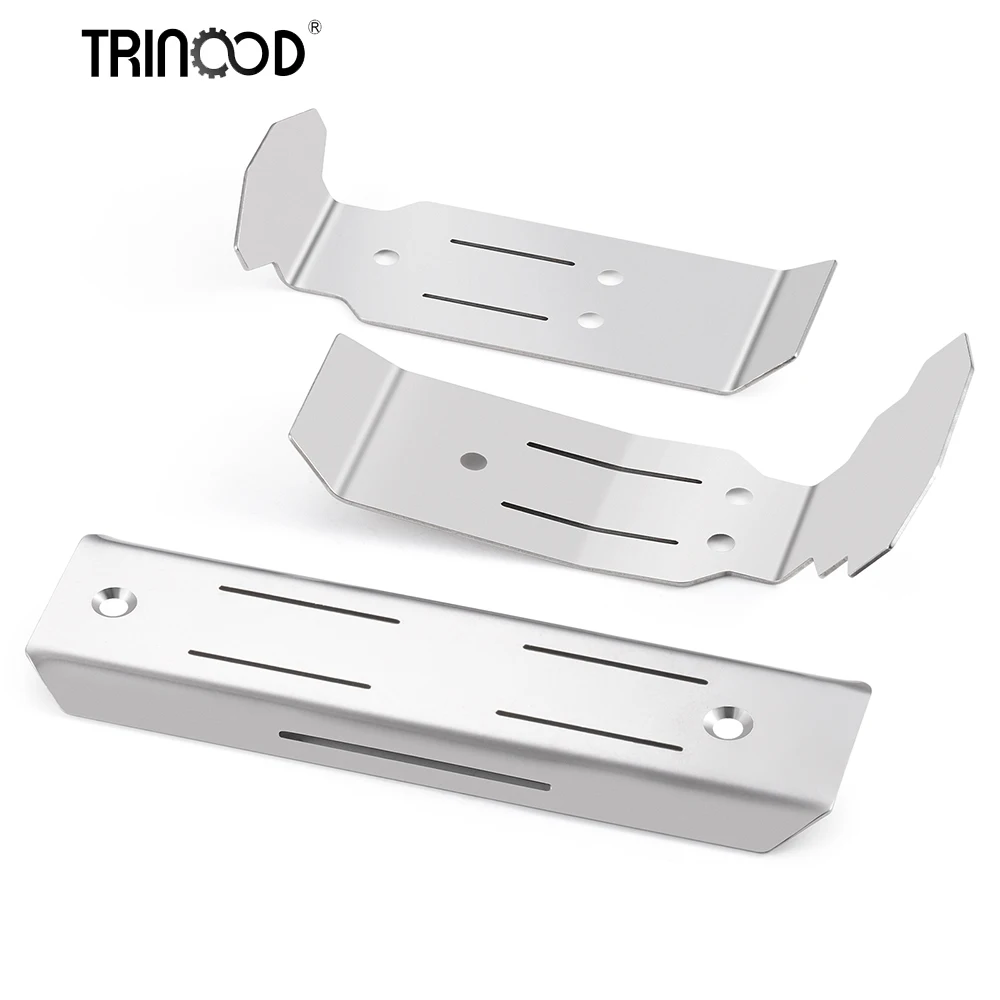 TRINOOD Front Skid Plate Rear Chassis Armor Protector For 1/16 RC Car Mini Maxx Upgrade Parts
TRINOOD Front Skid Plate Rear Chassis Armor Protector For 1/16 RC Car Mini Maxx Upgrade Parts 