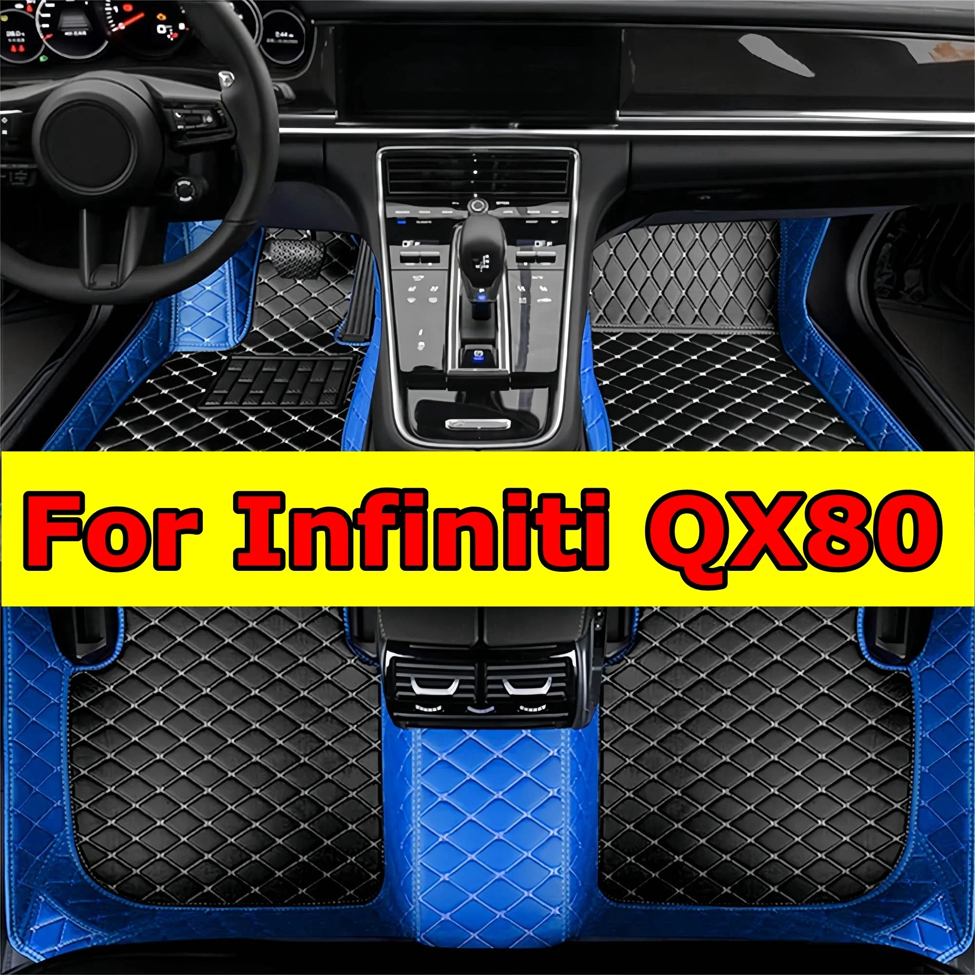 Утолщенные автомобильные коврики для Infiniti QX80 7-местный 223 тип 2013 2014 2015 2016 3D покрытие Коврики Кожаные 3D Автомобиль A
Утолщенные автомобильные коврики для Infiniti QX80 7-местный 223 тип 2013 2014 2015 2016 3D покрытие Коврики Кожаные 3D Автомобиль A