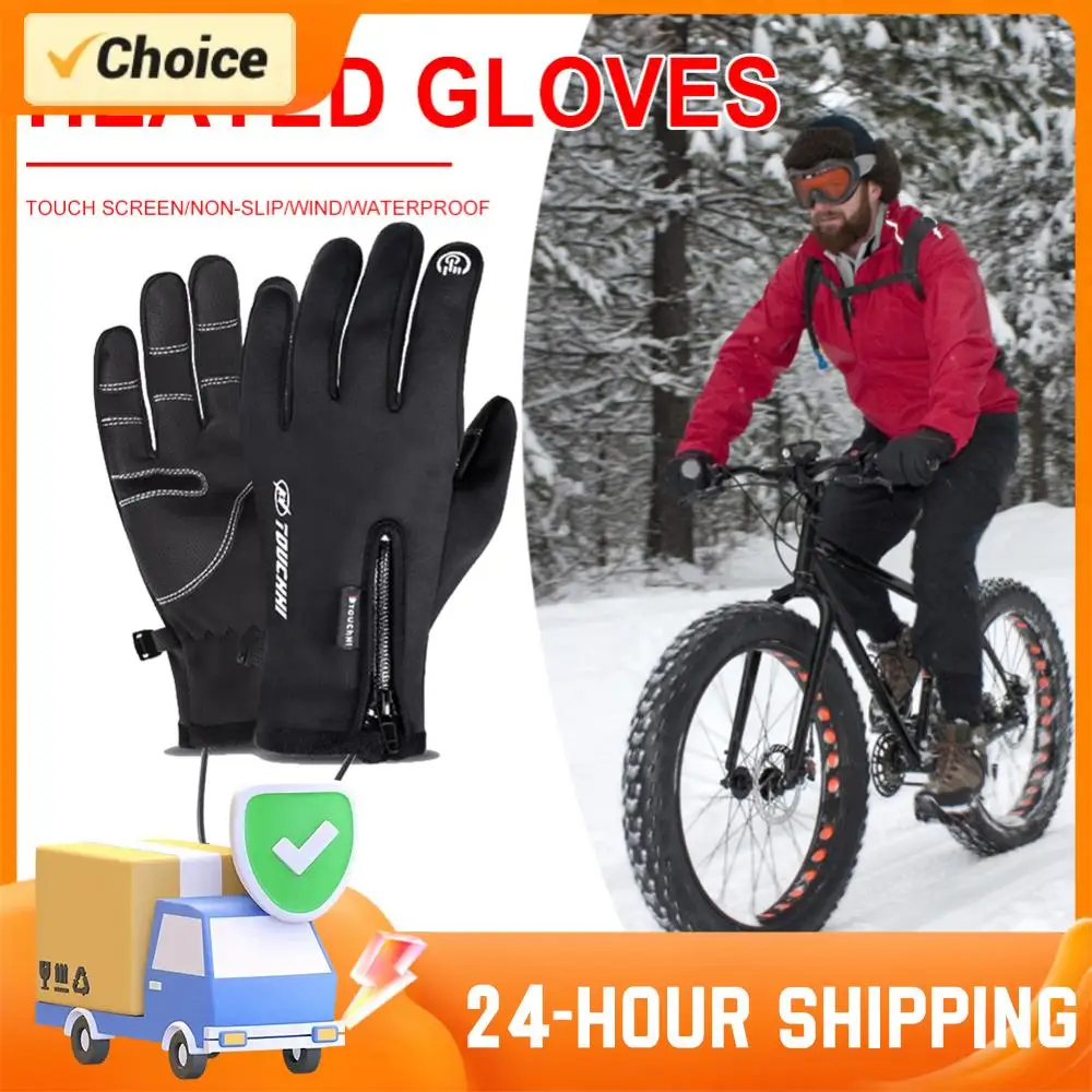 Men Women USB Touch Screen Gloves Electric Heated Hand Warmer Winter Warm Electric Heated Gloves for Cycling Running Hiking
Men Women USB Touch Screen Gloves Electric Heated Hand Warmer Winter Warm Electric Heated Gloves for Cycling Running Hiking
