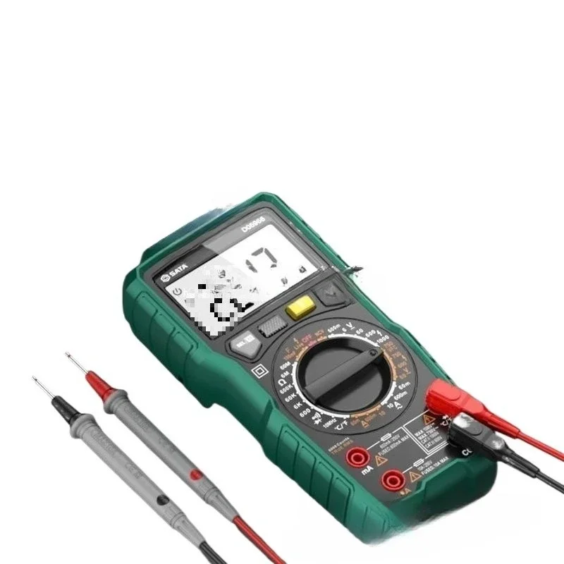 Multimeter digital high-precision automatic meter intelligent anti-burn electrical electronic capacitance meter
Multimeter digital high-precision automatic meter intelligent anti-burn electrical electronic capacitance meter