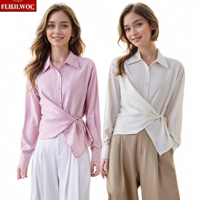 Хлопковые рабочие пригородные топы, блузки, 2025 г., женские офисные женские шикарные однобортные черные элегантные рубашки во французском стиле, корейские однобортные пуговицы 
Хлопковые рабочие пригородные топы, блузки, 2025 г., женские офисные женские шикарные однобортные черные элегантные рубашки во французском стиле, корейские однобортные пуговицы