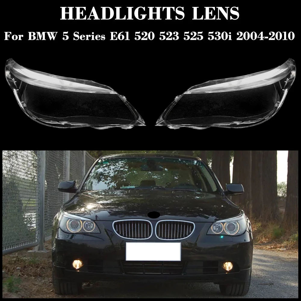 Car Accessories Headlight Lens Cover Headlamp Shell Lampshade Plexiglass For BMW 5 Series E61 520 523 525 530i 2004-2010
Car Accessories Headlight Lens Cover Headlamp Shell Lampshade Plexiglass For BMW 5 Series E61 520 523 525 530i 2004-2010