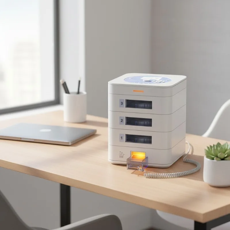 Medication Dispenser: Timed Release + APP Alerts for Morning, Noon & Night
Medication Dispenser: Timed Release + APP Alerts for Morning, Noon & Night