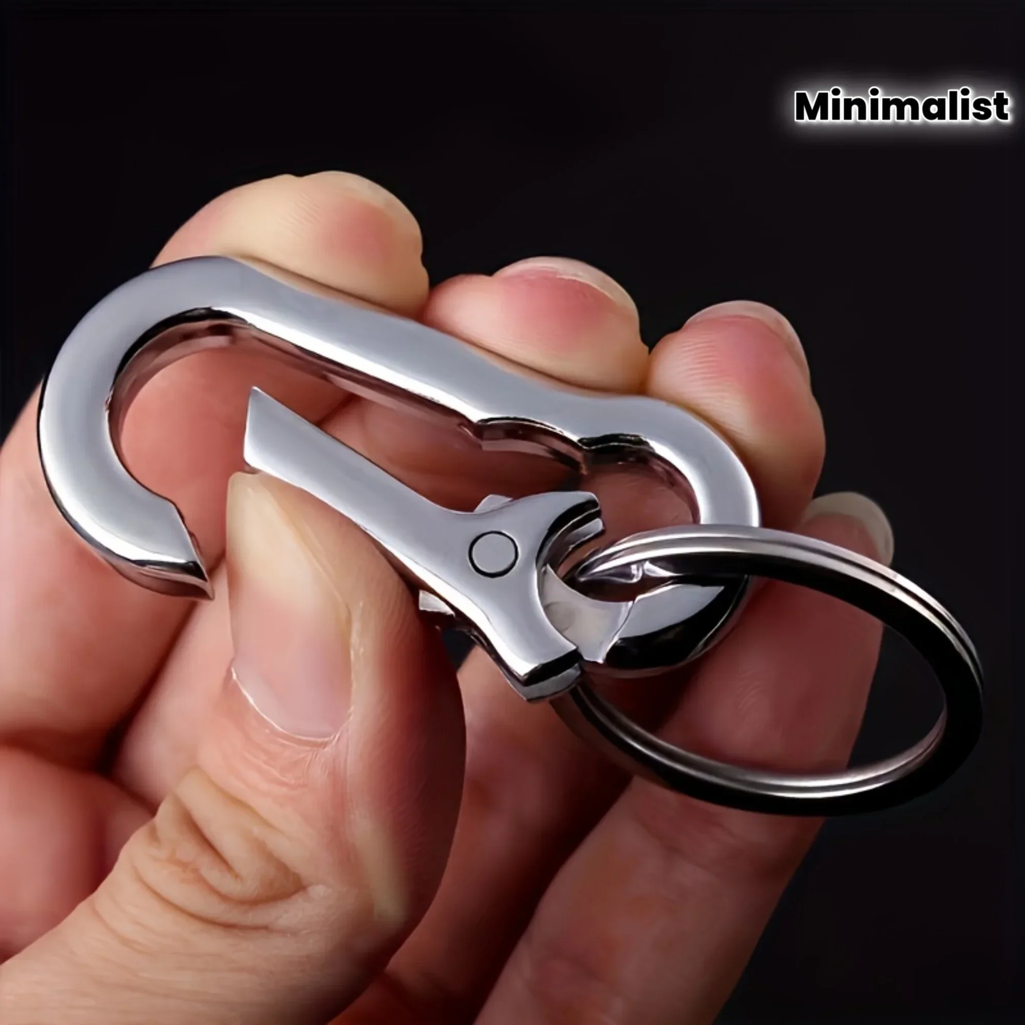 4-piece set of stainless steel chain keychain with key ring, heavy-duty key set, suitable for car keys, convenient and fast
4-piece set of stainless steel chain keychain with key ring, heavy-duty key set, suitable for car keys, convenient and fast